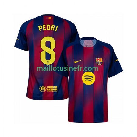 Maillot de Foot FC Barcelone Pedri 8 Domicile 2025-26 Maillot de Foot FC Barcelone Pedri 8 Domicile 2025-26